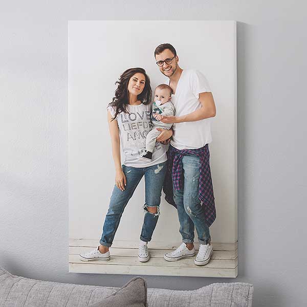 Lienzo personalizado con foto 9 lienzo de tela personalizable
