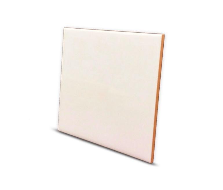 Personalisierte Keramikfliesen 3 Azulejos de cerámica blancos