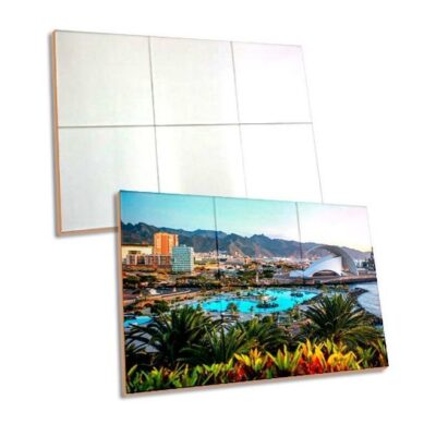 Azulejos de cerámica blancos