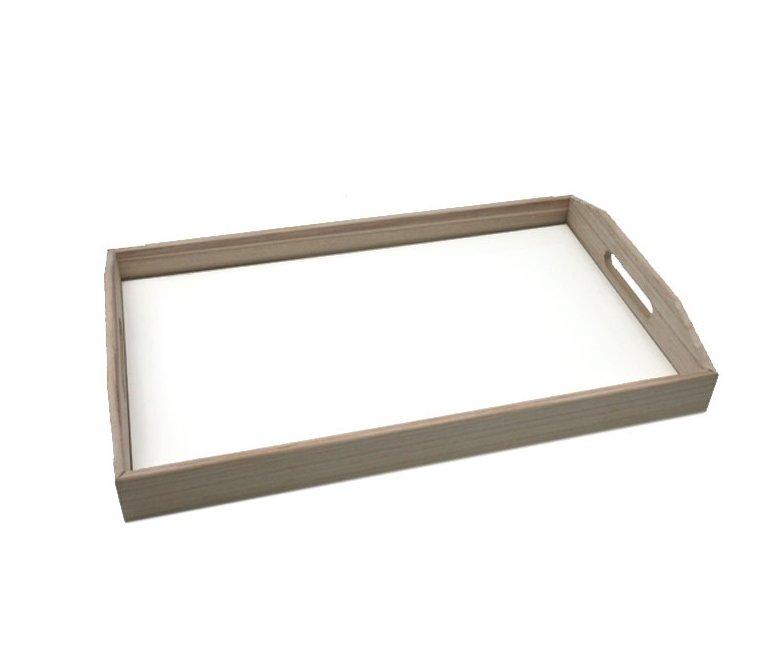 Bandeja de madera rectangular personalizada 1 Bandeja de madera rectangular personalizada