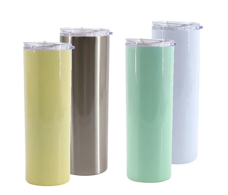 Custom steel bottle with lid 2 Botella de acero inoxidable con tapa transparente