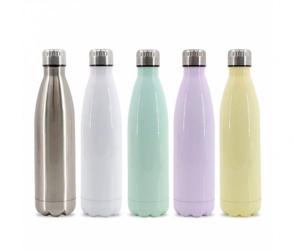 Botellas de agua térmicas de acero inoxidable 750 ml