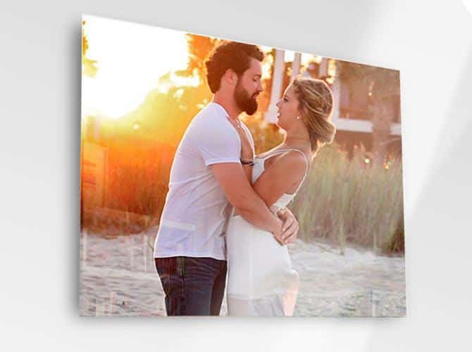Custom 5 mm acrylic photo holder 2 Foto en metacrilato