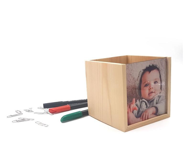 Llapisera cub personalitzada 2 lapicero cubo personalizado
