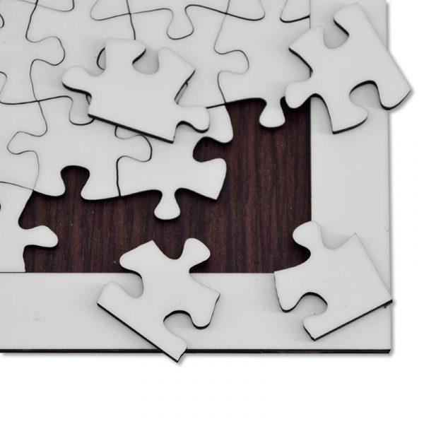 puzzle de madera con marco