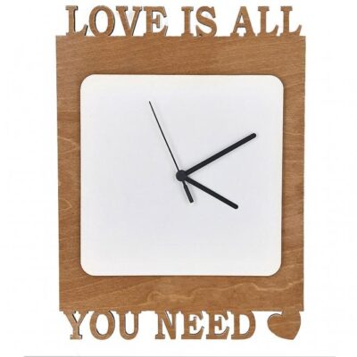 Reloj de madera personalizado
