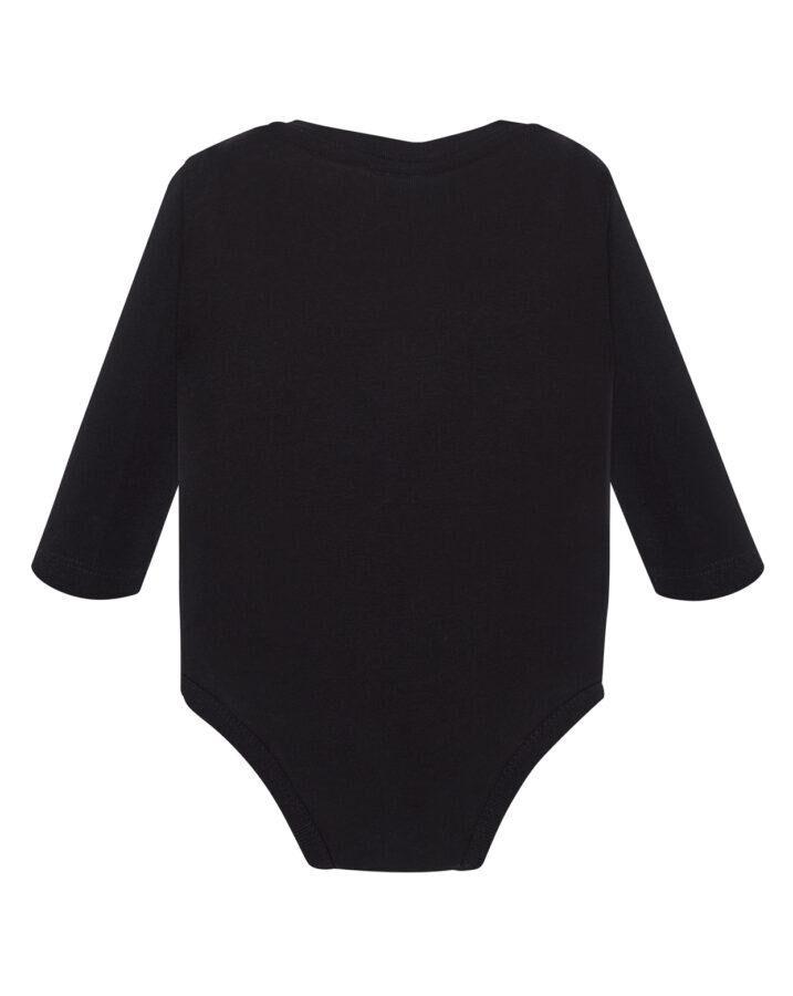 Body bebé de manga larga personalizado 5 body bebe negro