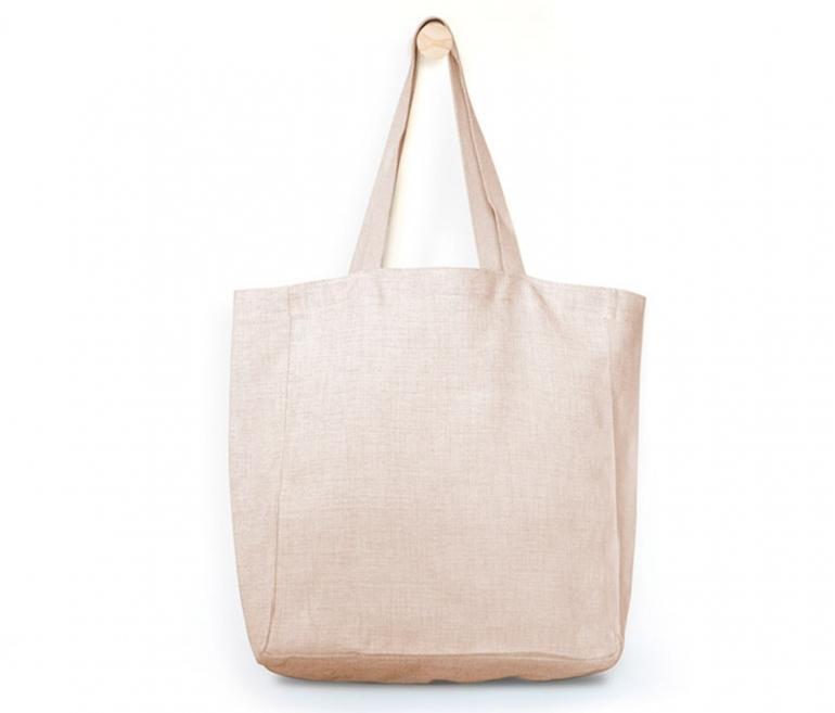 Bolsa de lino personalizada 2 Bolsa de lino personalizada