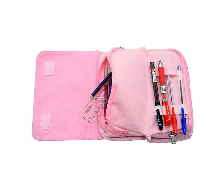 Estuche escolar de tela personalizado 2 Estuche de tela personalizado