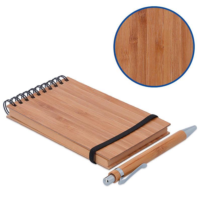 Llibreta de bambú personalitzada 5 libreta de bambú personalizada