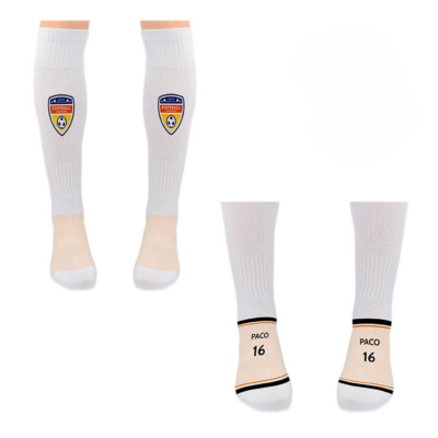 Ropa deportiva personalizada 11 medias futbol 1