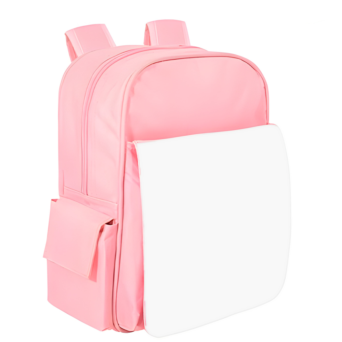 Motxilla infantil personalitzada 6 Mochila infantil personalizada rosa con solapa intercambiable