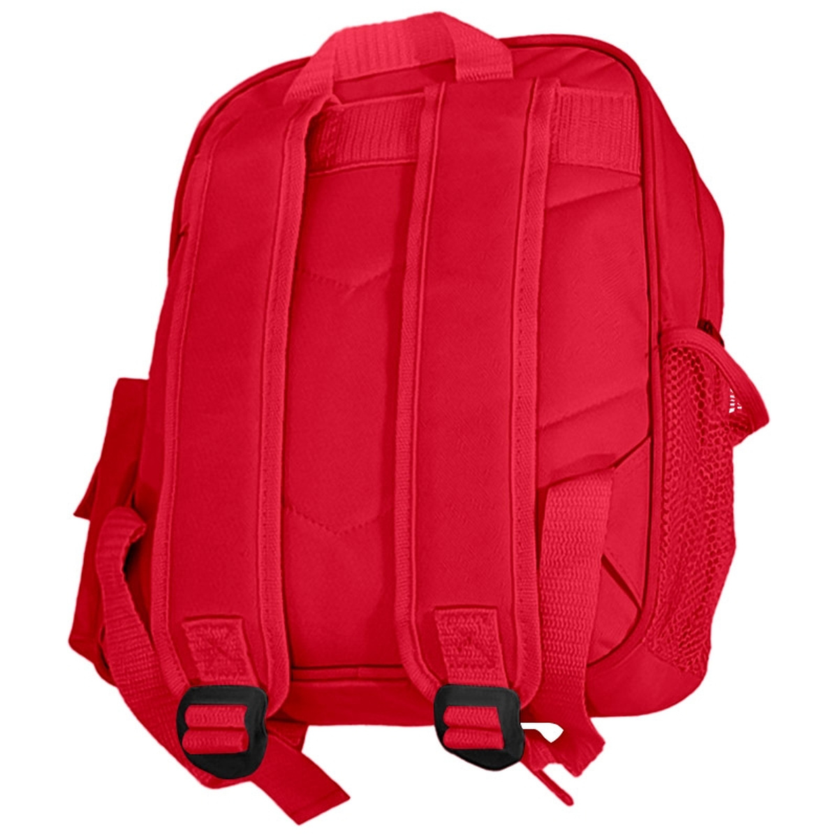 Motxilla infantil personalitzada 8 Parte trasera de la mochila infantil con tirantes acolchados ajustables y asa