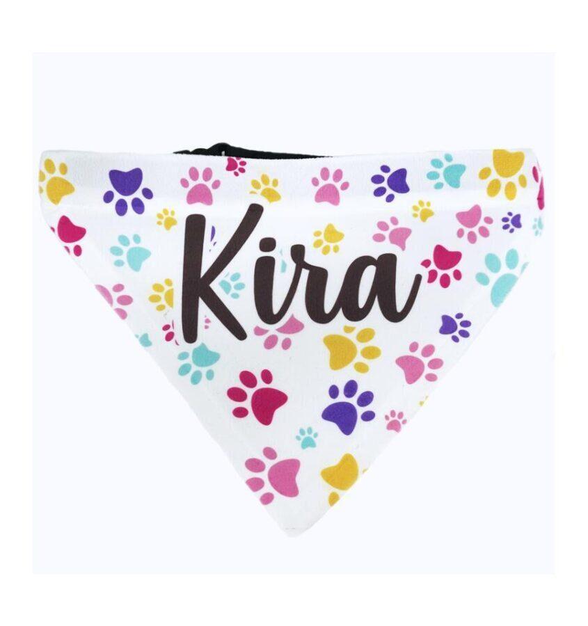 Mocador per a gos personalitzat 2 Pañuelo para perro personalizado