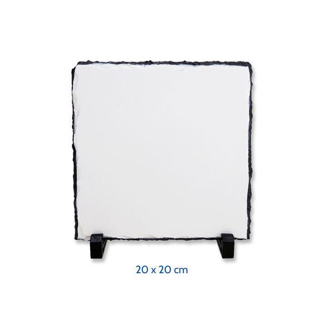 Personalisierter Schiefer-Fotohalter 6 Portafoto de piedra personalizado