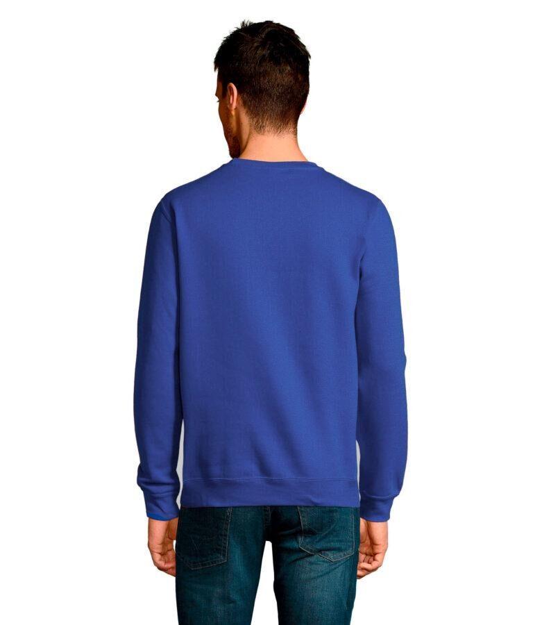 Dessuadora unisex personalitzada 16 Sudadera Unisex azul personalizada