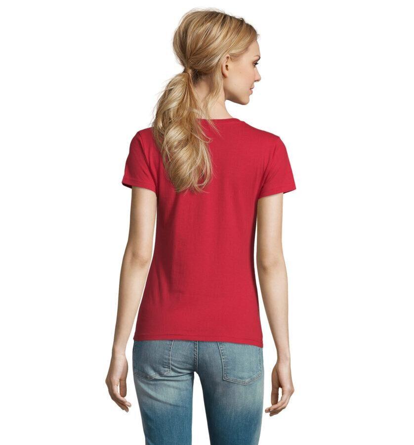 Samarreta personalitzada dona coll rodó 5 Camiseta con cuello redondo personalizada para mujer