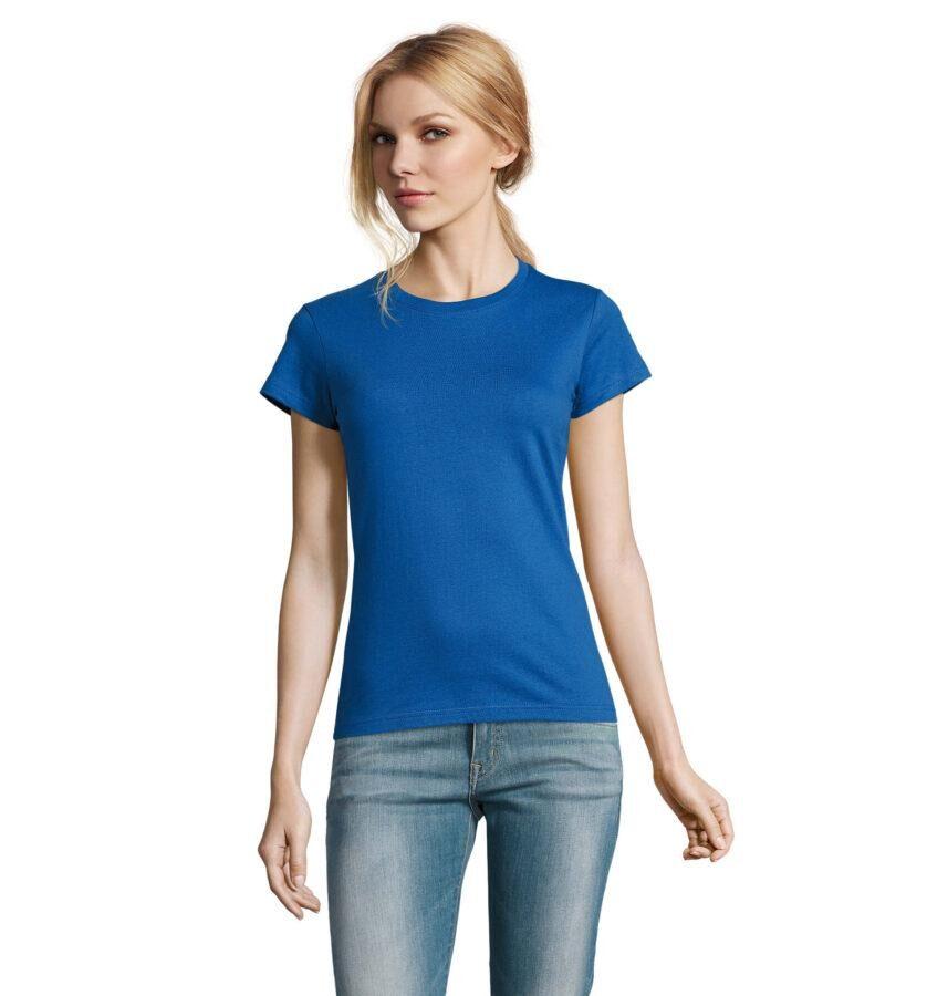 Samarreta personalitzada dona coll rodó 11 Camiseta con cuello redondo personalizada para mujer
