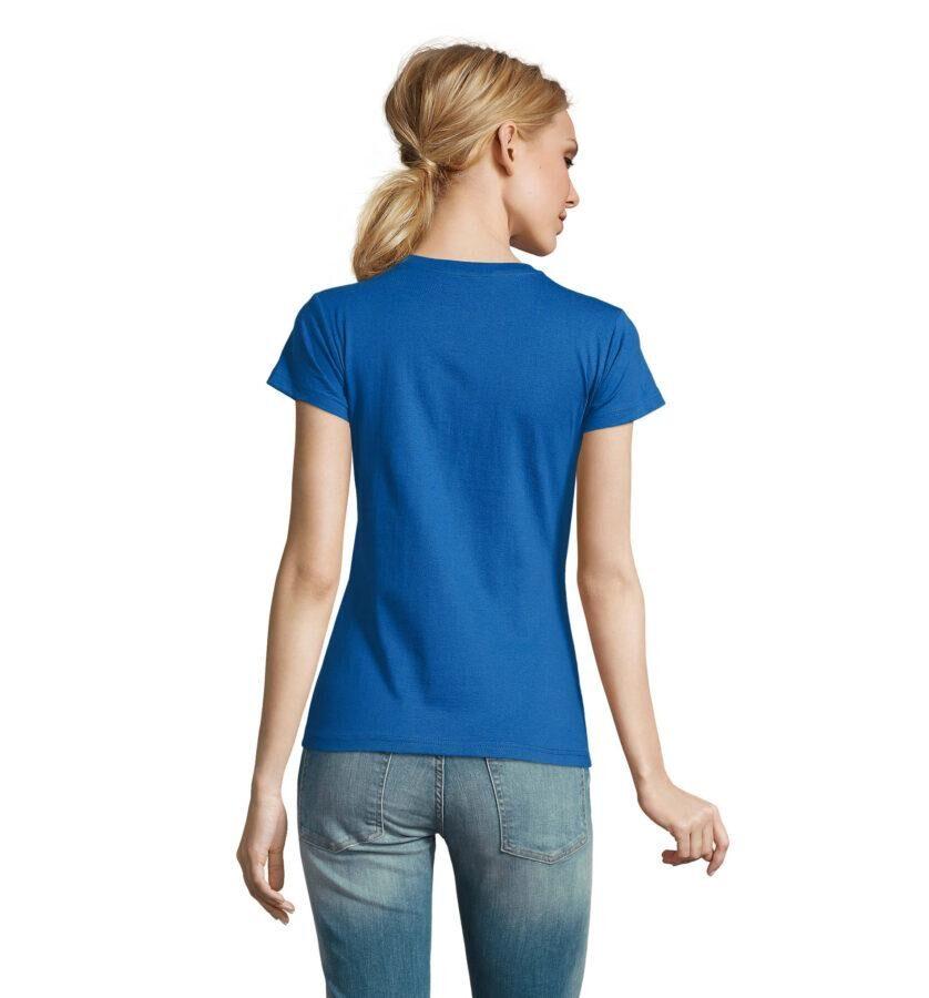 Samarreta personalitzada dona coll rodó 12 Camiseta con cuello redondo personalizada para mujer