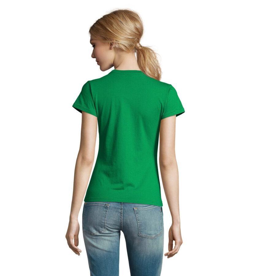 Samarreta personalitzada dona coll rodó 3 Camiseta con cuello redondo personalizada para mujer
