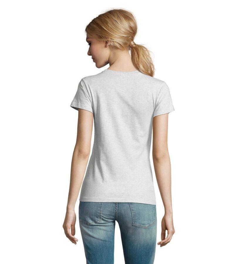Samarreta personalitzada dona coll rodó 13 Camiseta con cuello redondo personalizada para mujer