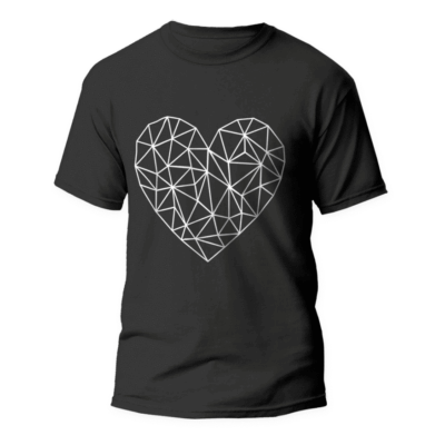 Camiseta Corazón para hombre y mujer