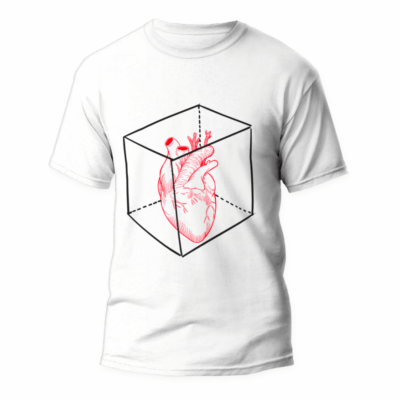 Camiseta Corazón en cubo