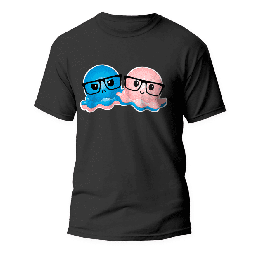 Octopuses T-shirt 1 Camiseta Pulpos