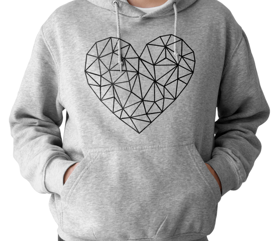 Dessuadora Cor 3D 1 Sudadera Corazón 3D