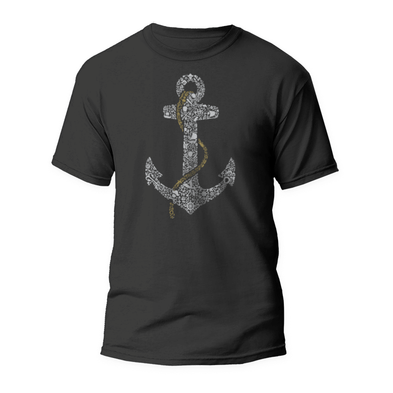 Ancla con cuerda T-shirt 1 Camiseta Ancla con cuerda