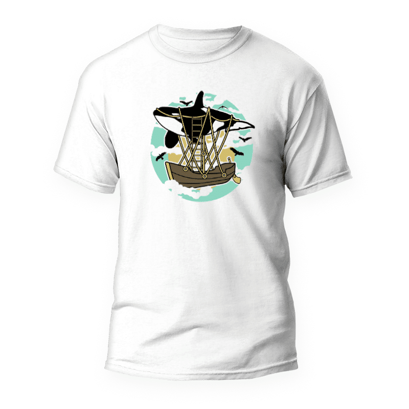 Ballena Aerostática T-Shirt 1 Camiseta Ballena Aerostática