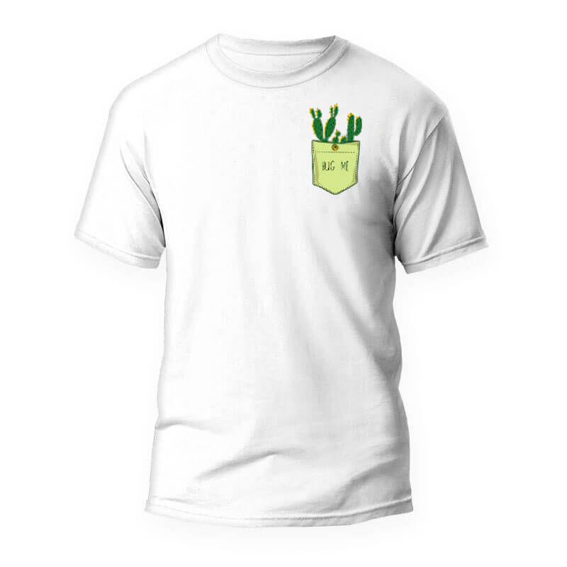 Bolsillo Cactus T-Shirt 1 Camiseta Bolsillo Cactus