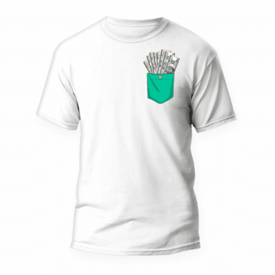 Camiseta Bolsillo Dólar