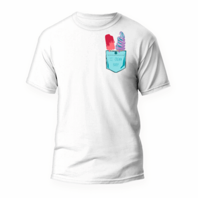 Camiseta Bolsillo Helados