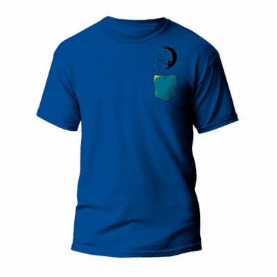 Camiseta Bolsillo Luna