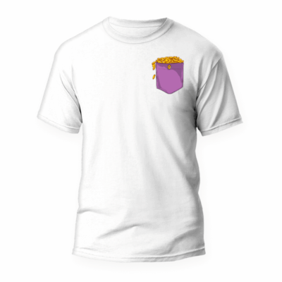 Camiseta Bolsillo Monedas