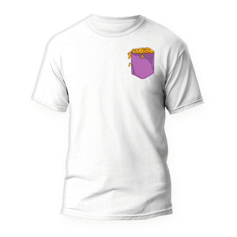 Camiseta Bolsillo Monedas 1 Camiseta Bolsillo Monedas