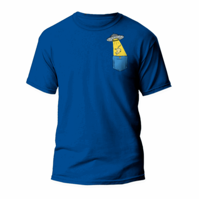 Camiseta Bolsillo Ovni