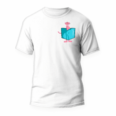 Camiseta Bolsillo Pantera Rosa