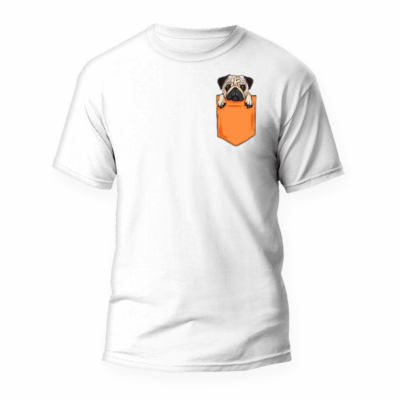 Camiseta Bolsillo Perrito