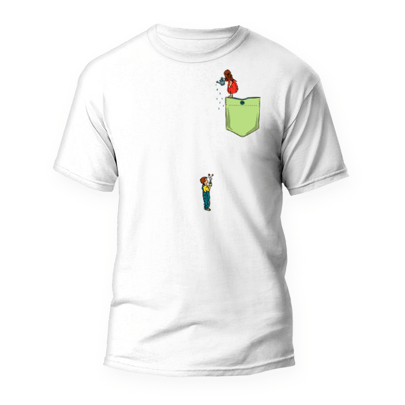 Camiseta Bolsillo Regadera 1 Camiseta Bolsillo Regadera