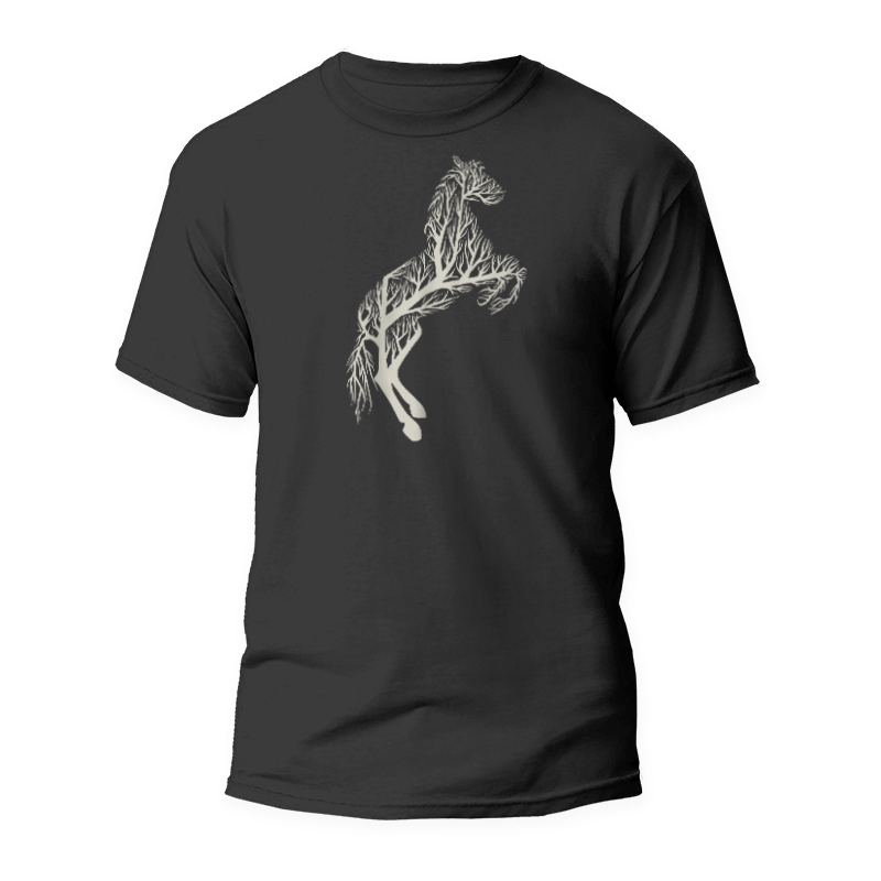 Camiseta Caballo ramas 1 Camiseta Caballo ramas