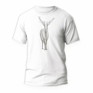 Camiseta Ciervo ramas