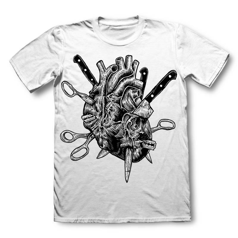 Camiseta Corazón herido 1 Camiseta Corazón herido