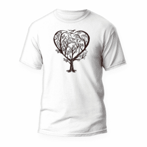 Camiseta Corazón ramas