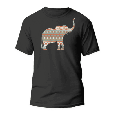 Camiseta Elefante estampado