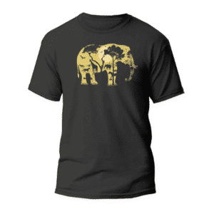 Camiseta Elefante Bosque