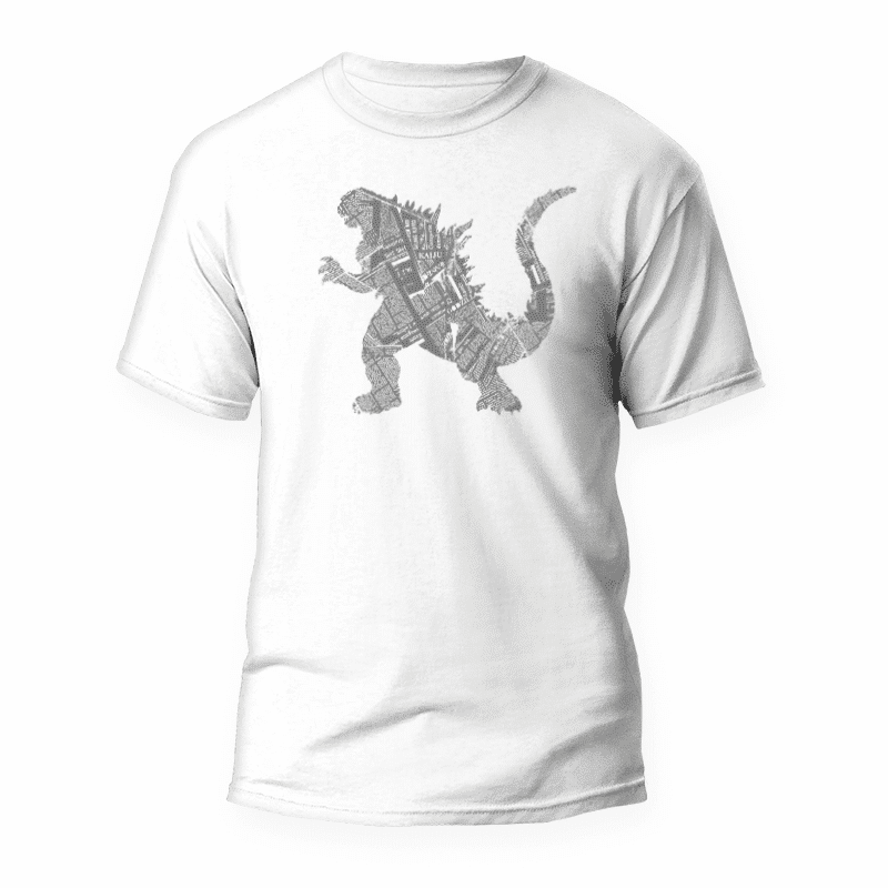 Samarreta Godzilla periódicos 1 Camiseta Godzilla periódicos