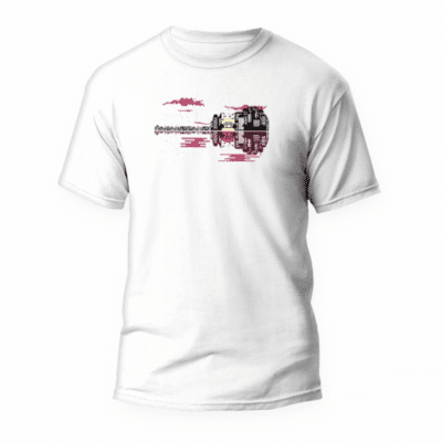 Camiseta Guitarra ciudad