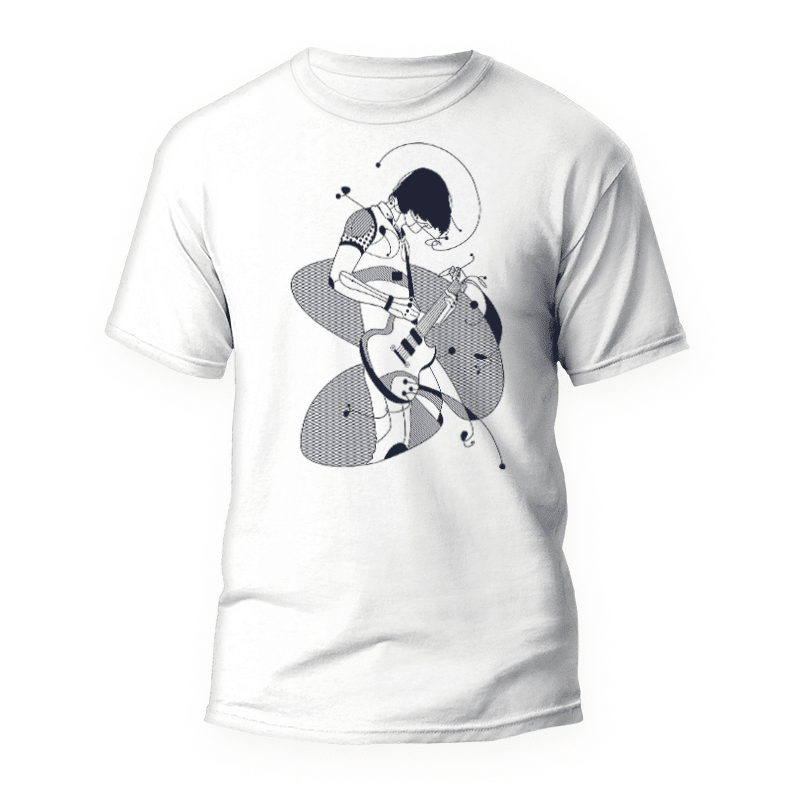 Guitarrista T-Shirt 1 Camiseta Guitarrista